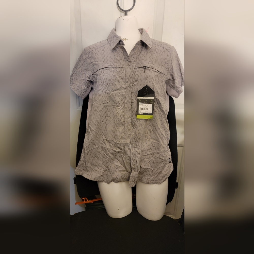 Womens small REI button up polo